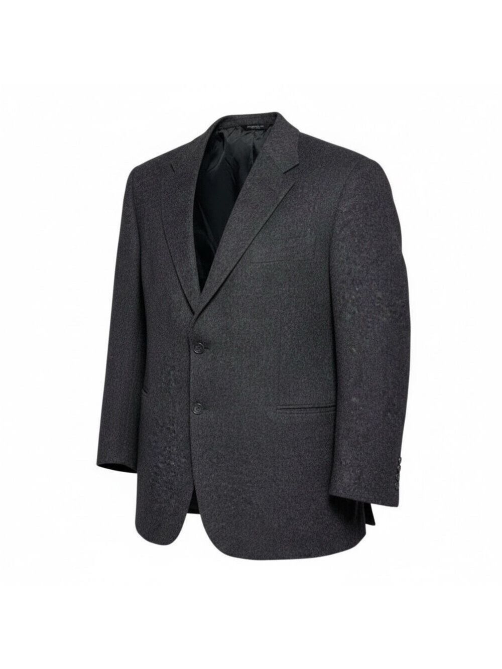 VINTAGE Evan Picone 100% CAMELHAIR Grey Luxury Designer Blazer Coat Mens 48 L